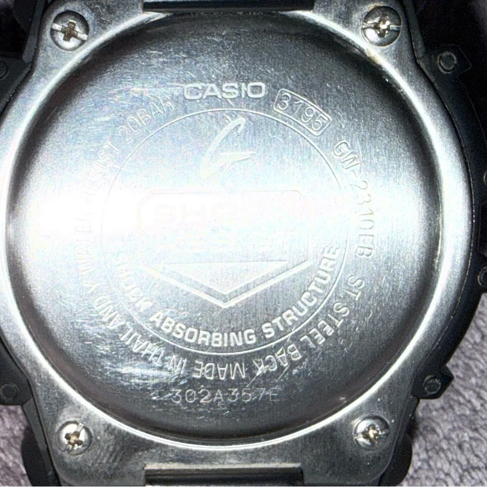 Casio Gshock GW-2310FB negative display solar tactical G-Shock multi band 6 - Picture 5 of 11